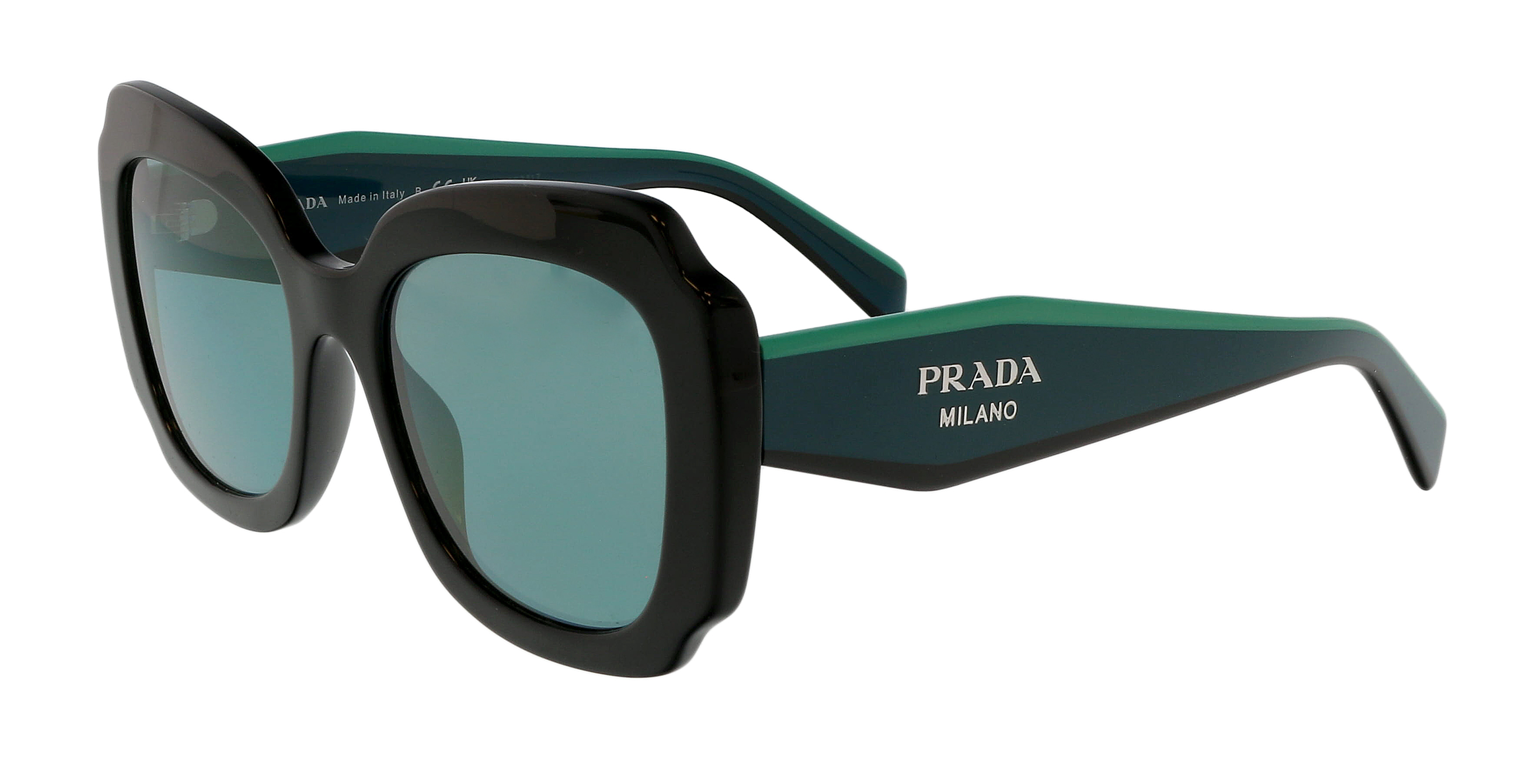 Prada Square Sunglasses Black (PR23YS-1AB06Q-51)