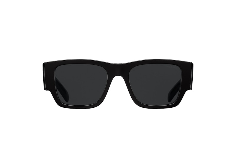 Prada Square Sunglasses Black (Spr 10z 1ab-5s0)