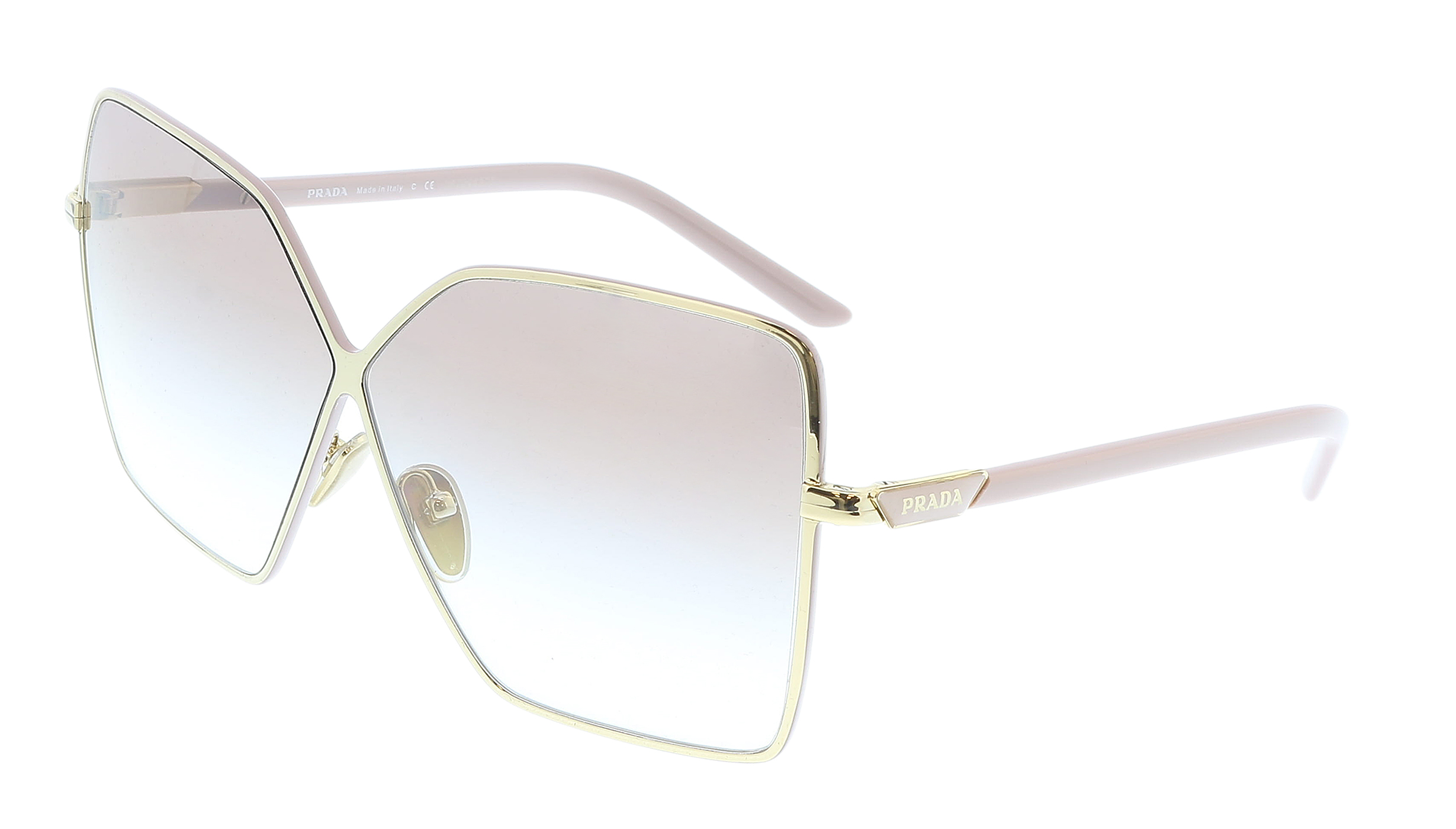 Prada PR15WS Oversized Sunglasses in Tortoise Powder – Designer Daydream