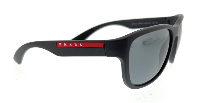 Prada Square Sunglasses Grey (0ps 01us Ufk5l0)