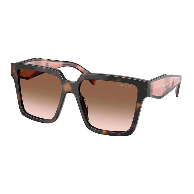 Prada Square Sunglasses Mauve Tortoise (PR_24ZS_23A0A6_56mm) in