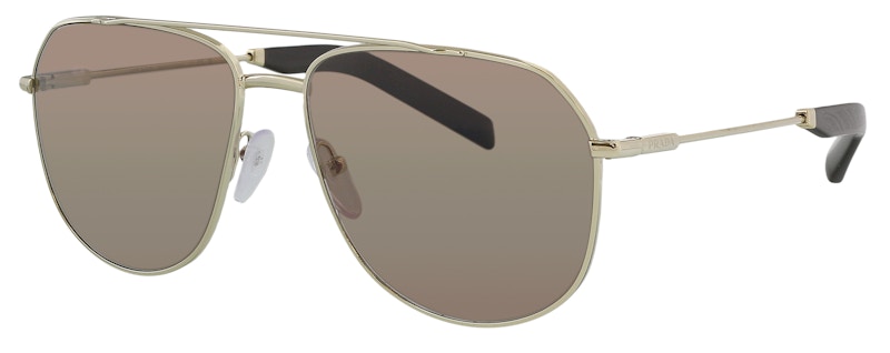 Prada Aviator in Gold | REVOLVE