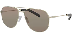 Prada Square Sunglasses Pale Gold (0PR 59WS ZVN05D60)