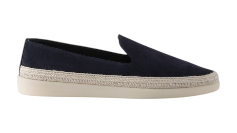 Prada Suede Loafer Blue - 2DG157_054_F0008_F_G000
