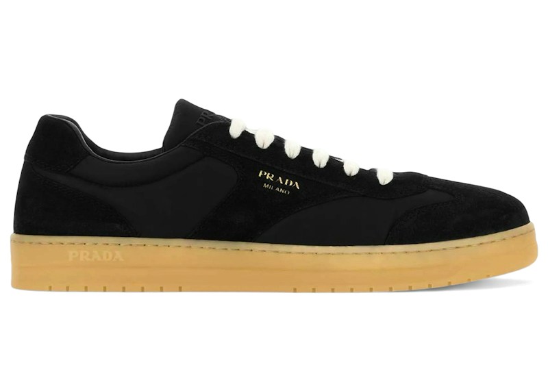 Prada Suede Re-nylon Sneaker Navy