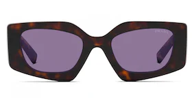 Prada Sunglasses PR 15YSF Tortoise/Violet (PR15YSF-2AU05Q-52)