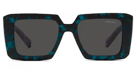 Prada Sunglasses PR 23YS Teal Tortoise/Dark Gray (PR23YS-06Z5S0-51)