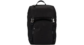 Prada Technical Nylon Backpack Black