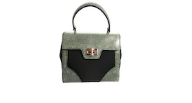 Prada Tessuto Lucerto Handbag Green Multicolor