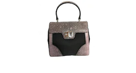 Prada Tessuto Lucerto Handbag Pink Multicolor