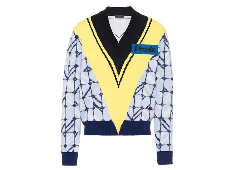 Prada Timecapsule February 2021 Cardigan Navy