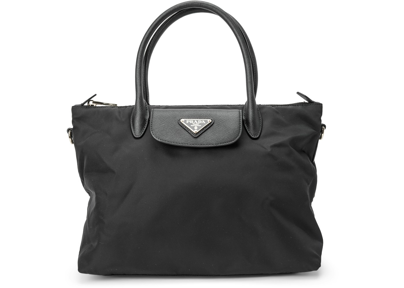 Prada tessuto saffiano tote Clearance
