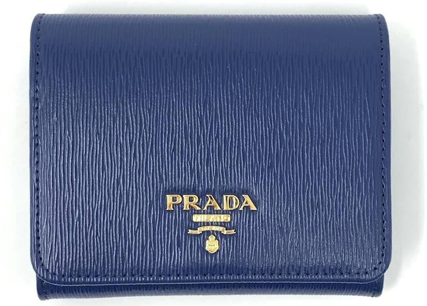 Prada Womens Folding Wallets, Beige
