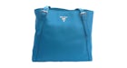 Prada Vitello Phenix Shopping Tote Cobalt Blue