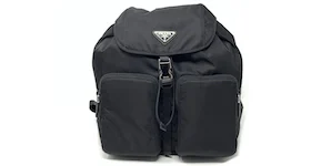 Prada Zaino Backpack Nylon Black