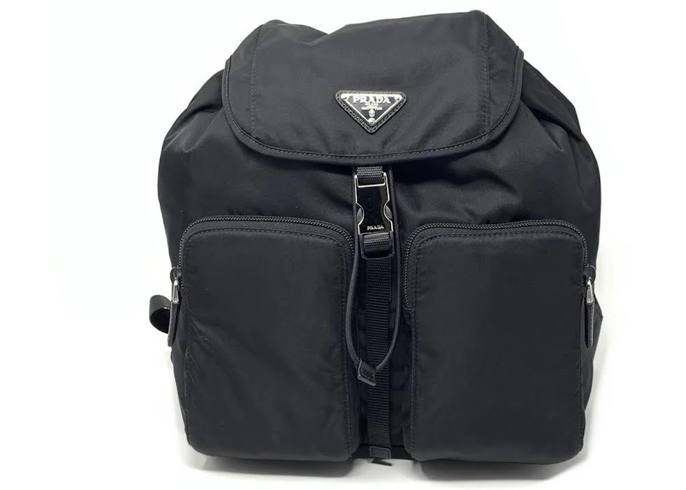 Prada vinyl backpack Clearance