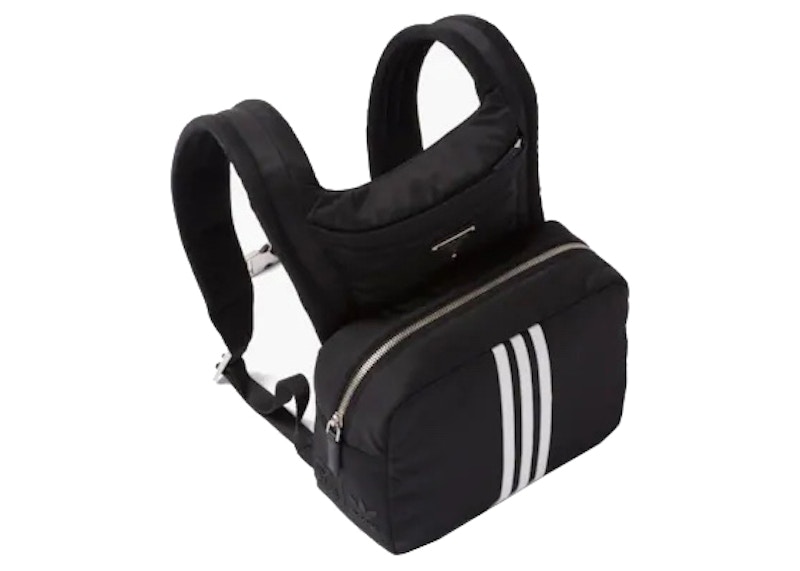 Prada adidas Re-Nylon Backpack Small Black in Nylon/Leather with