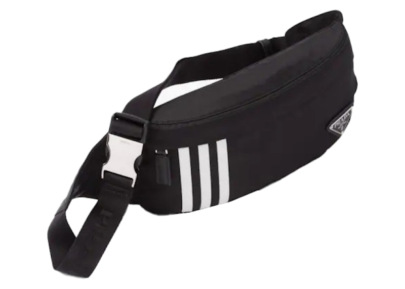 Prada adidas Re Nylon Belt Bag Black in Nylon Leather with Silver