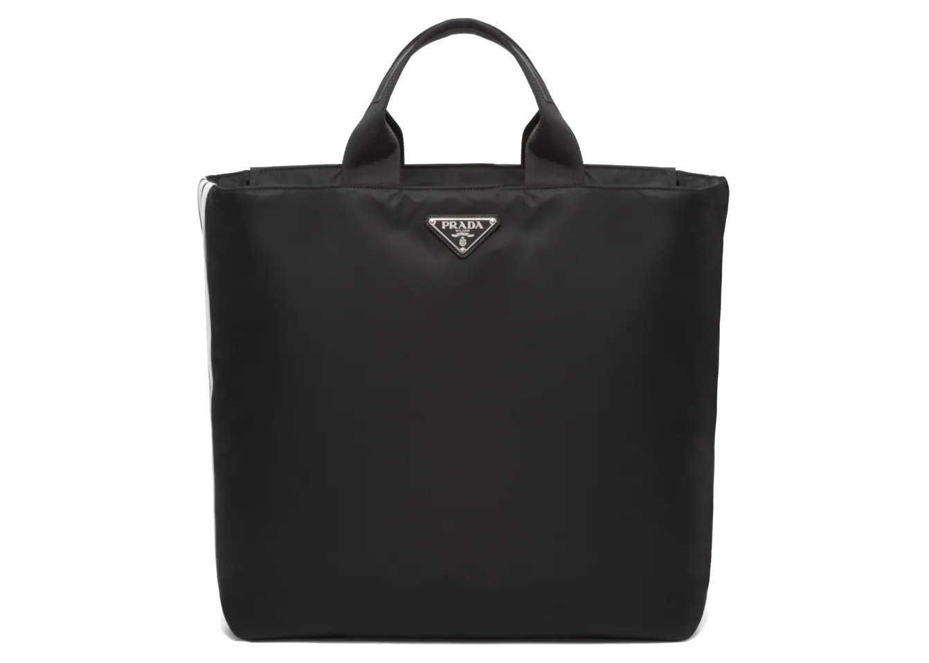 Prada adidas Re-Nylon Shopping Bag Black in Nylon/Leather with ...
