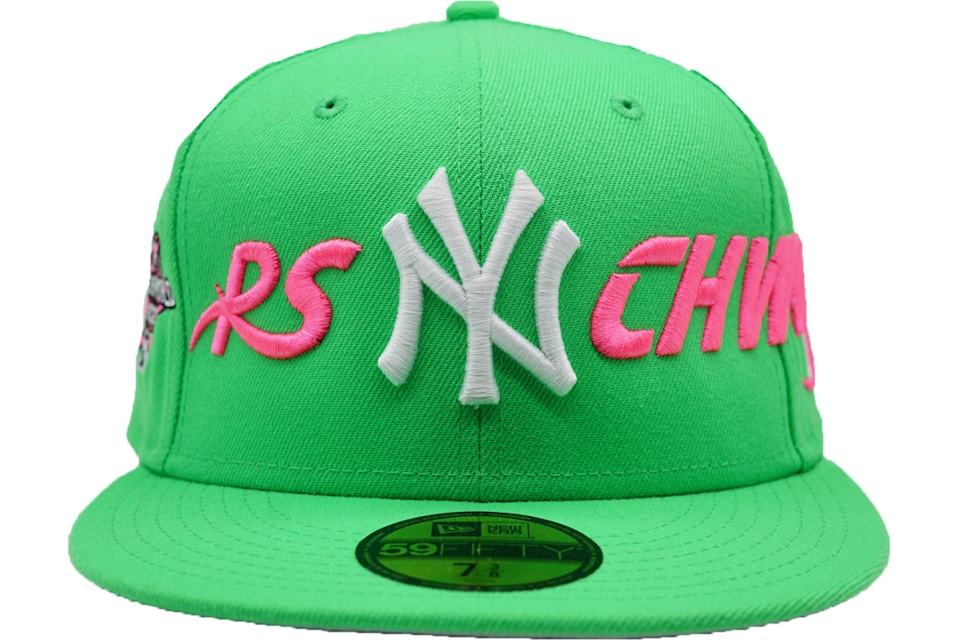 Psychworld New Era Ny 59fifty Fitted Hat Green Fw21 Psychworld New Era Ny 59fifty Fitted Hat Green Fw21