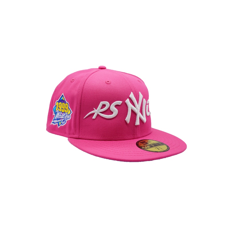 Psychworld New Era NY 59Fifty Fitted Hat Pink Men's - FW21 - GB