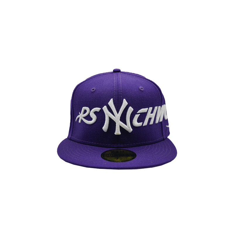 Psychworld New Era NY 59Fifty Fitted Hat Purple - FW21 Men's - US