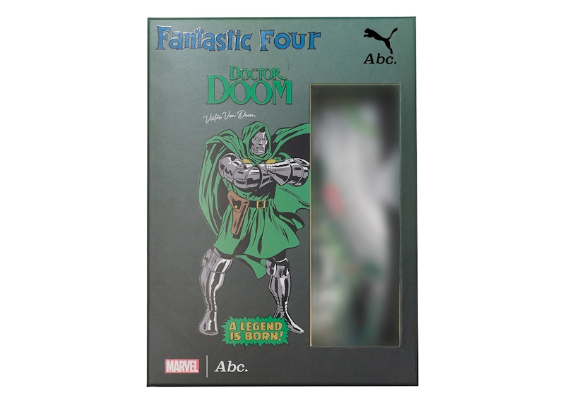 新品 未使用 レトロ レア フェリックス ディターミンドプロダクションズ Puma Abc. x Fantastic Four Mystery Sneaker Doctor Doom