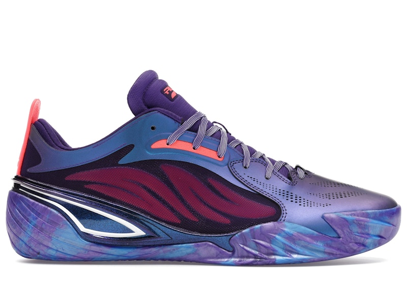 バスケットシューズ バッシュ   プーマ Puma All-Pro NITRO Elite Pro 16 Violet/Bla Puma All-Pro Nitro Elite PRO16 League Men's - 311261-01 - US