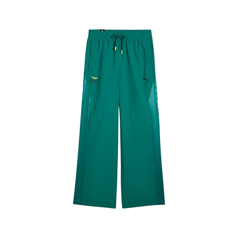 Men's Puma Aston Martin Aramco Formula 1 Team Pants in Green Lux