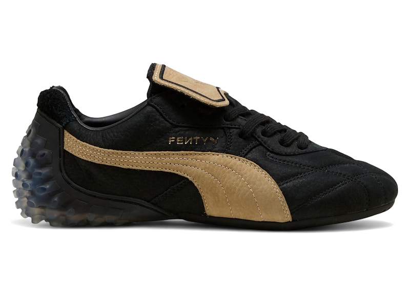 Pre-owned Puma Avanti Long Sleeve Fenty Stitched Black Gold (women's) Sneakers In Black/ Gold