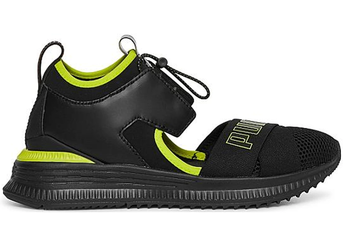 Puma Avid Rihanna Fenty Black Limepunch (Women's) 367683-01 US