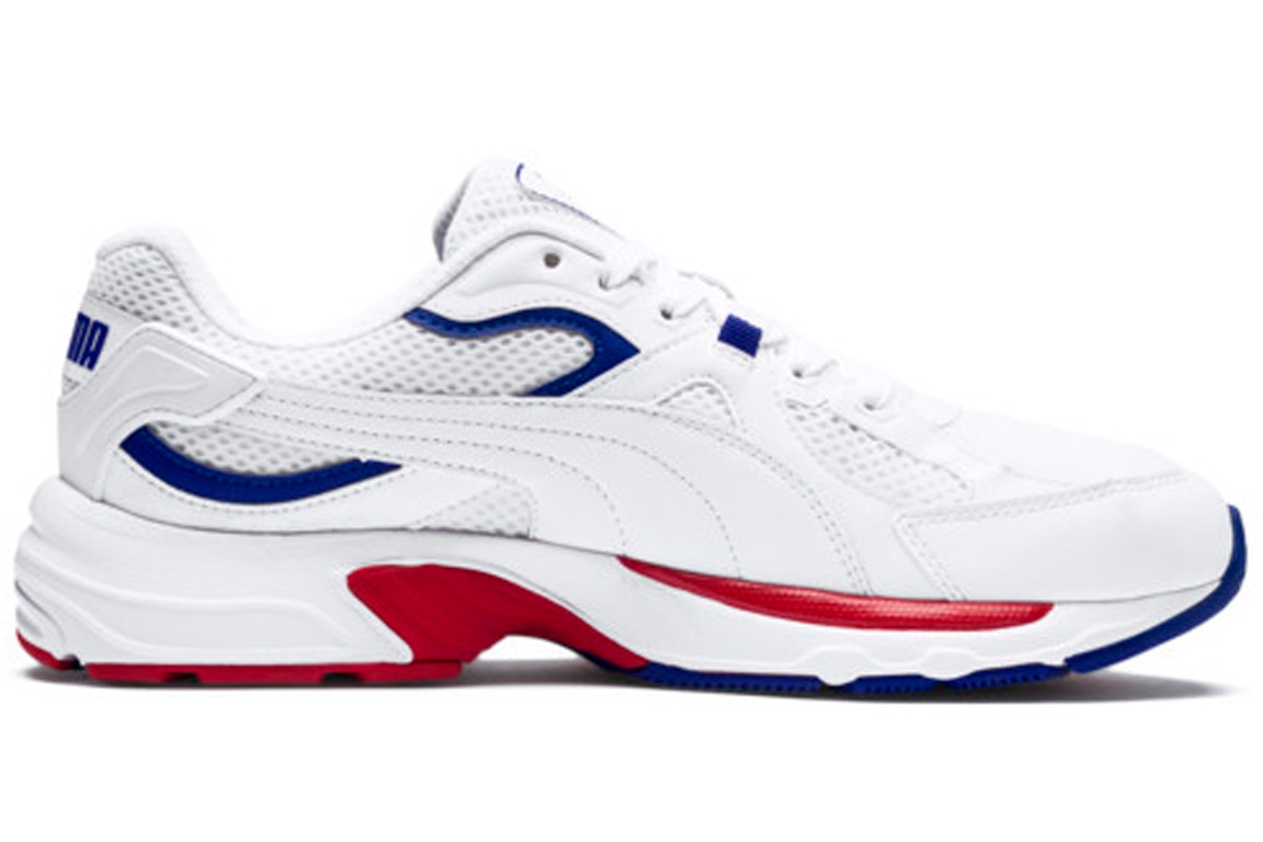 Click to view more detailed imagery on our partner's website Pre-owned Puma Axis Plus 90s White In White/ White