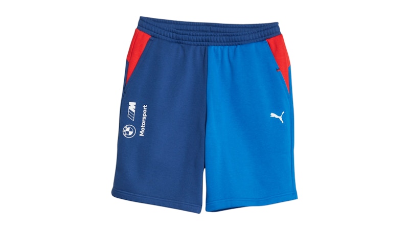 Puma BMW MMS Essentials Fleece Shorts Blue