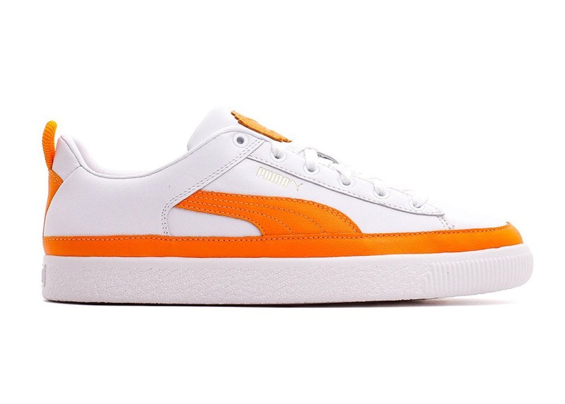 Puma Basket Vintage Pronounce Vibrant Orange Men s 381255 01 US