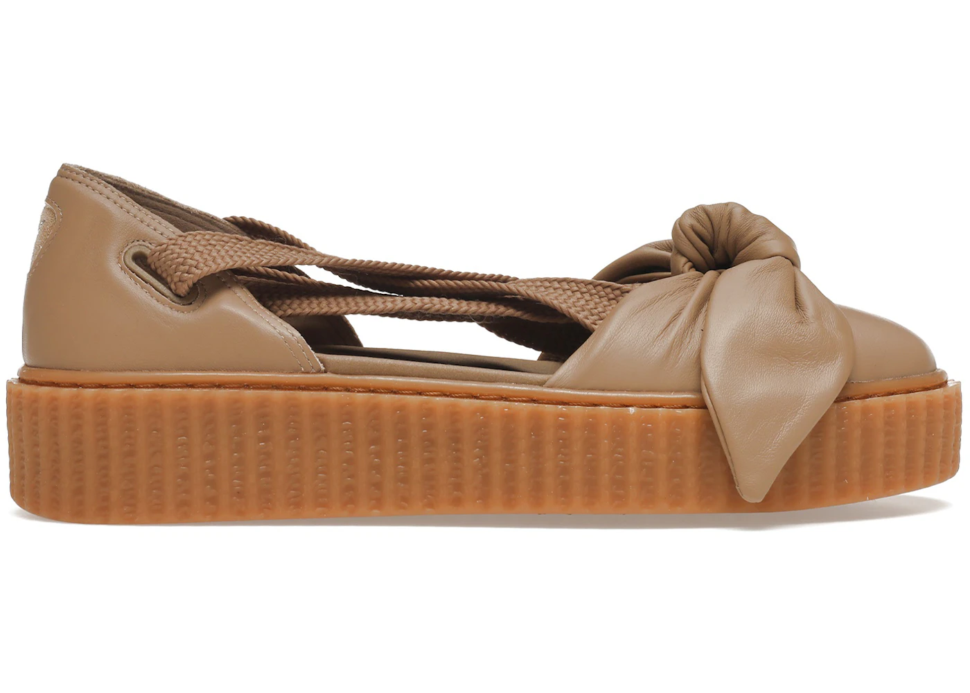 Puma Bow Creeper Sandal Rihanna Fenty Natural (Women's) 365794