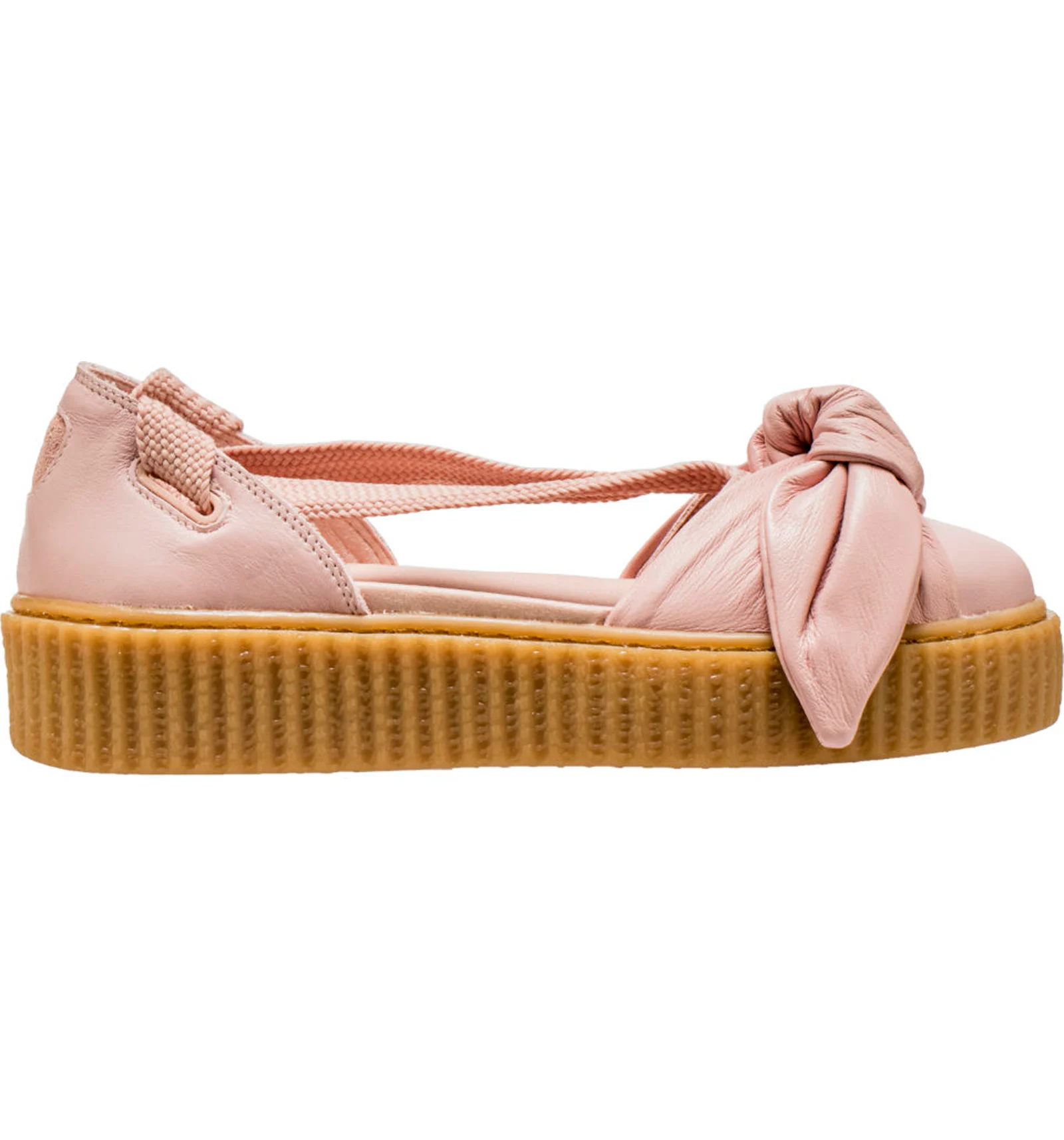 Puma Bow Creeper Sandal Rihanna Fenty Silver Pink Women s