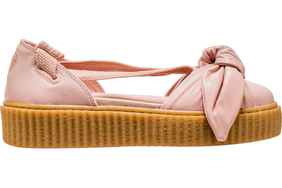 Puma Bow Creeper Sandal Rihanna Fenty Silver Pink Women s