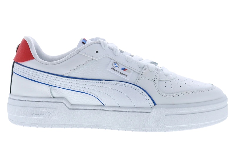 Pre-owned Puma Men's Ca Pro Bmw Motorsport Blue Sneakers In White