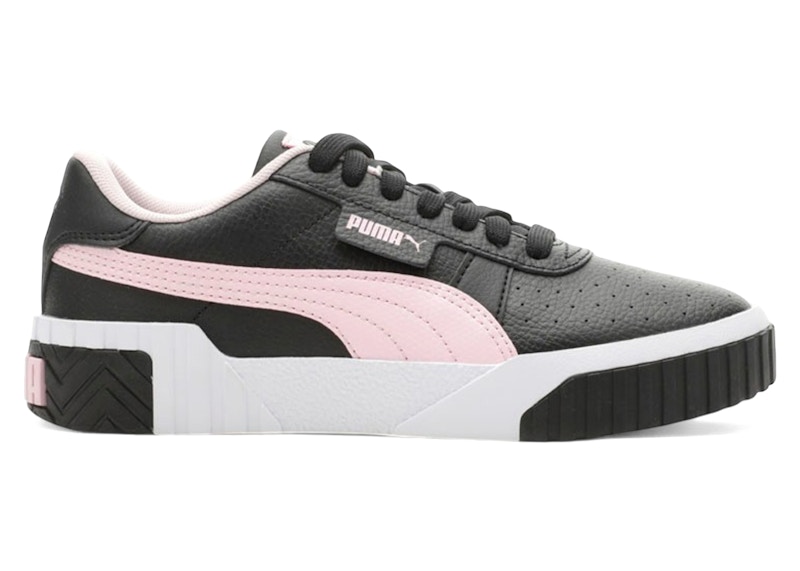PUMA Pre-owned Cali Black Sneakers In Black/pearl Pink