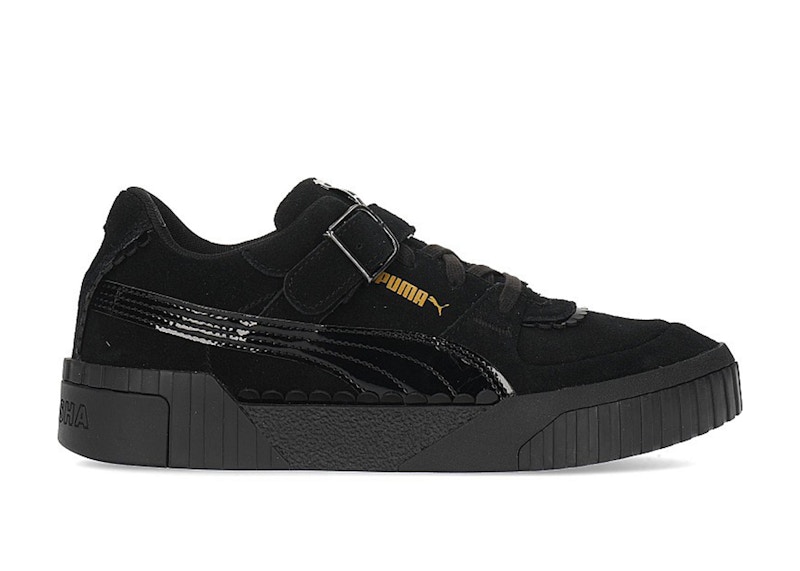 Puma suede hot sale triple black