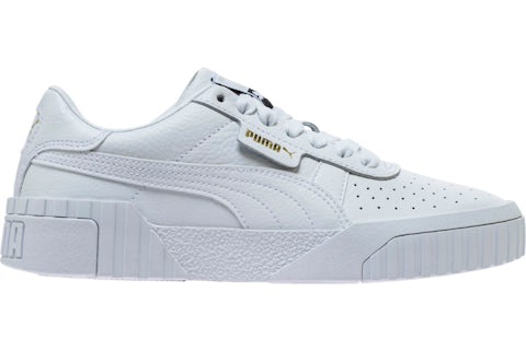 Puma white cali discount