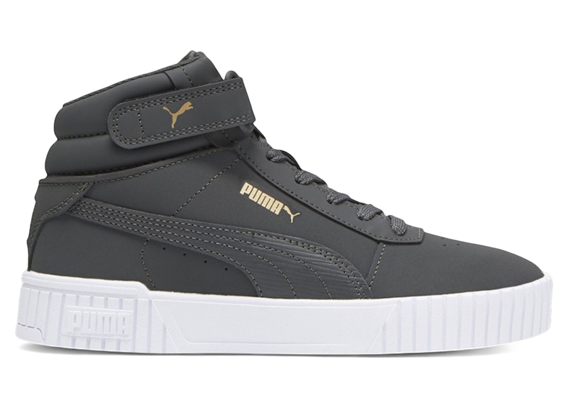 Puma Carina 2.0 Mid Lux Asphalt Team Gold (Women's)