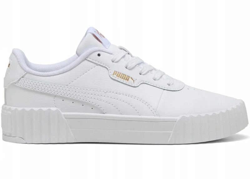 Pre-owned Puma Carina 3.0 Sneakers In White