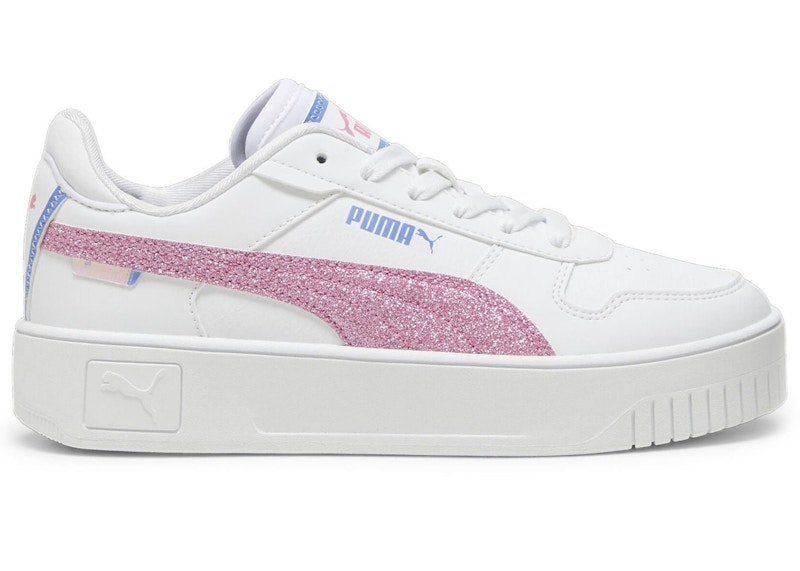 Puma Carina Street Deep Dive White Fast Pink Blue Skies (GS)