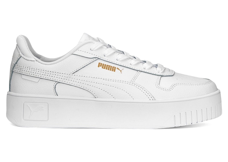 Puma Carina Street White Gold (Women's) 389390-01 US