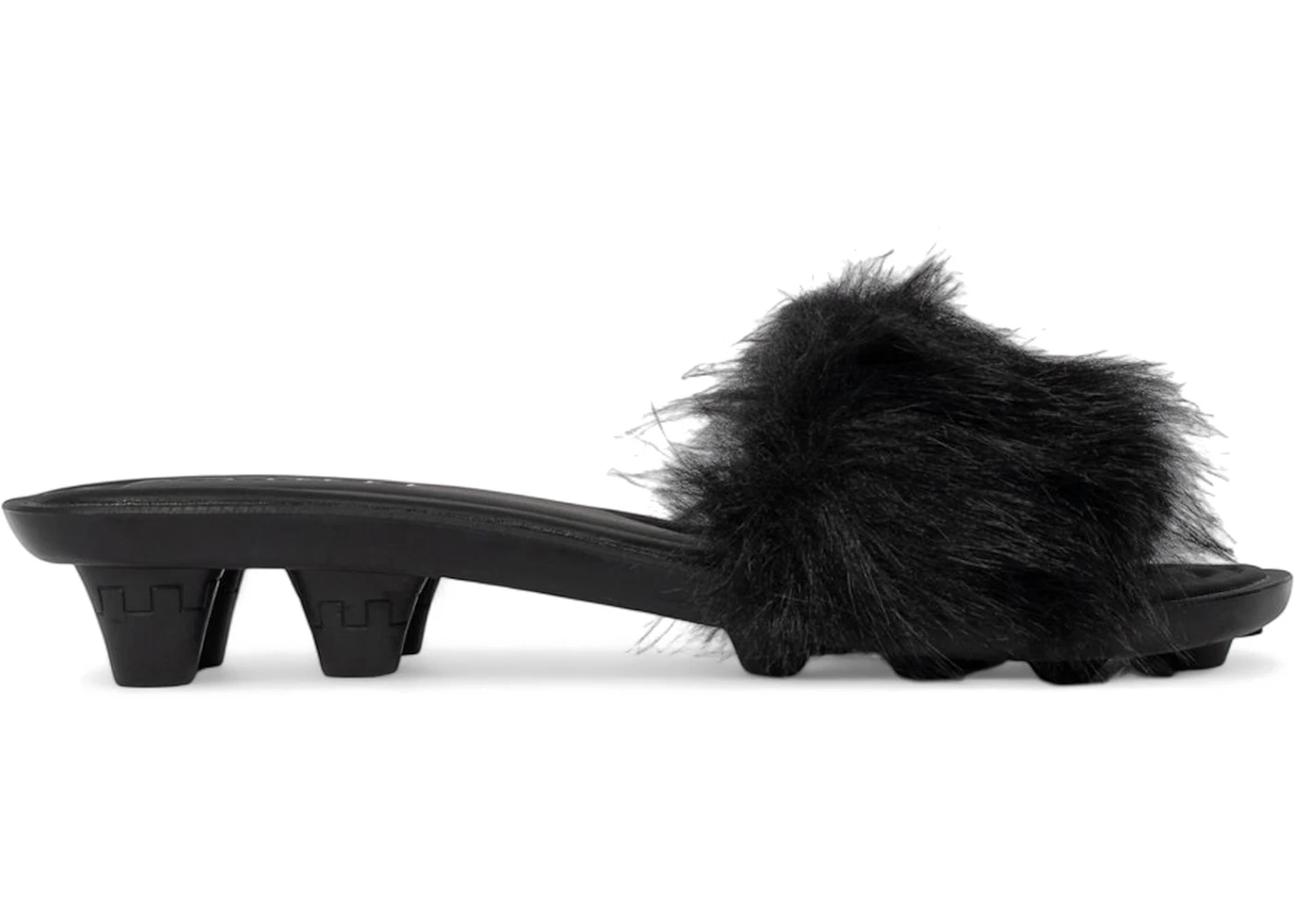 Puma Cat Cleat Sandals Fenty Chic Fur Black (Women's) 404768-02 US