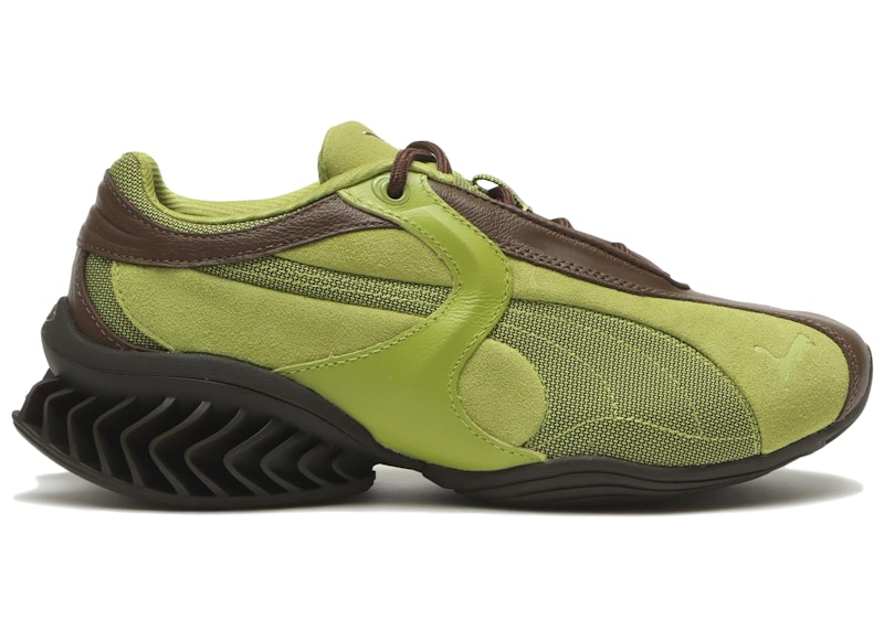 Men's Puma Cell Geo 1 Sneakers in Russet Brown/Tart Apple