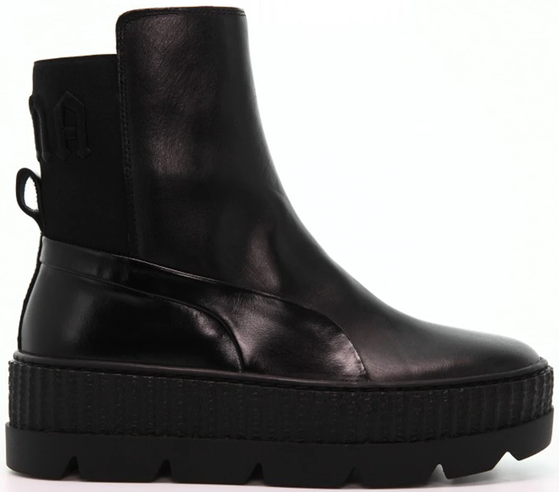 invernadero Espacioso Experto Puma Chelsea Sneaker Boot Rihanna Fenty Black (Women's) - 366266-03 - US