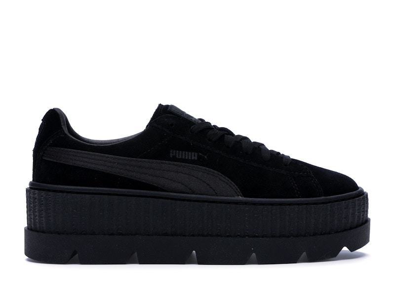 Puma Cleated Creeper Rihanna Fenty Black (Women's) - 366268 Puma Cleated Creeper Rihanna Fenty Black (Women's) - 366268