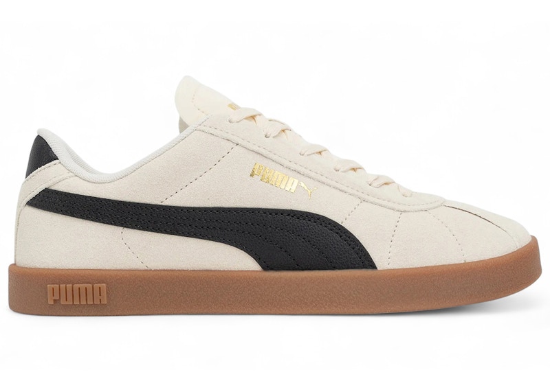 Puma Club II Alpine Snow Black Gold
